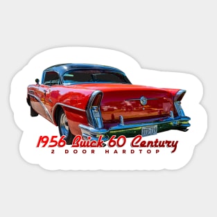 1956 Buick 60 Century 2 Door Hardtop Sticker